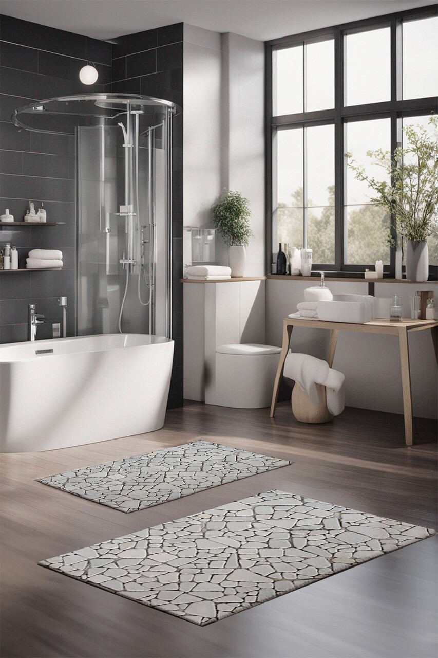 Set covorase de baie, L'essentiel Maison, CT-5348, Multicolor - imagine 4